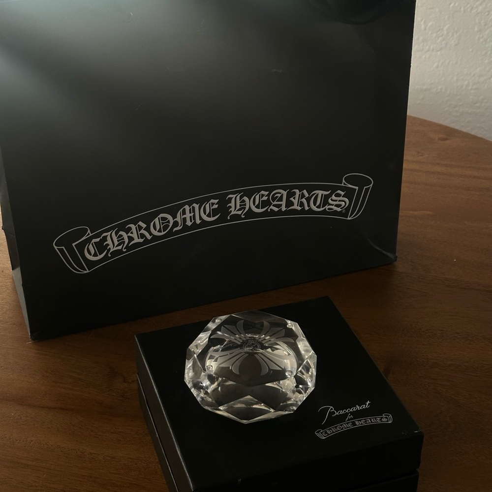 Chrome Hearts x Baccarat Crystal Ashtray
